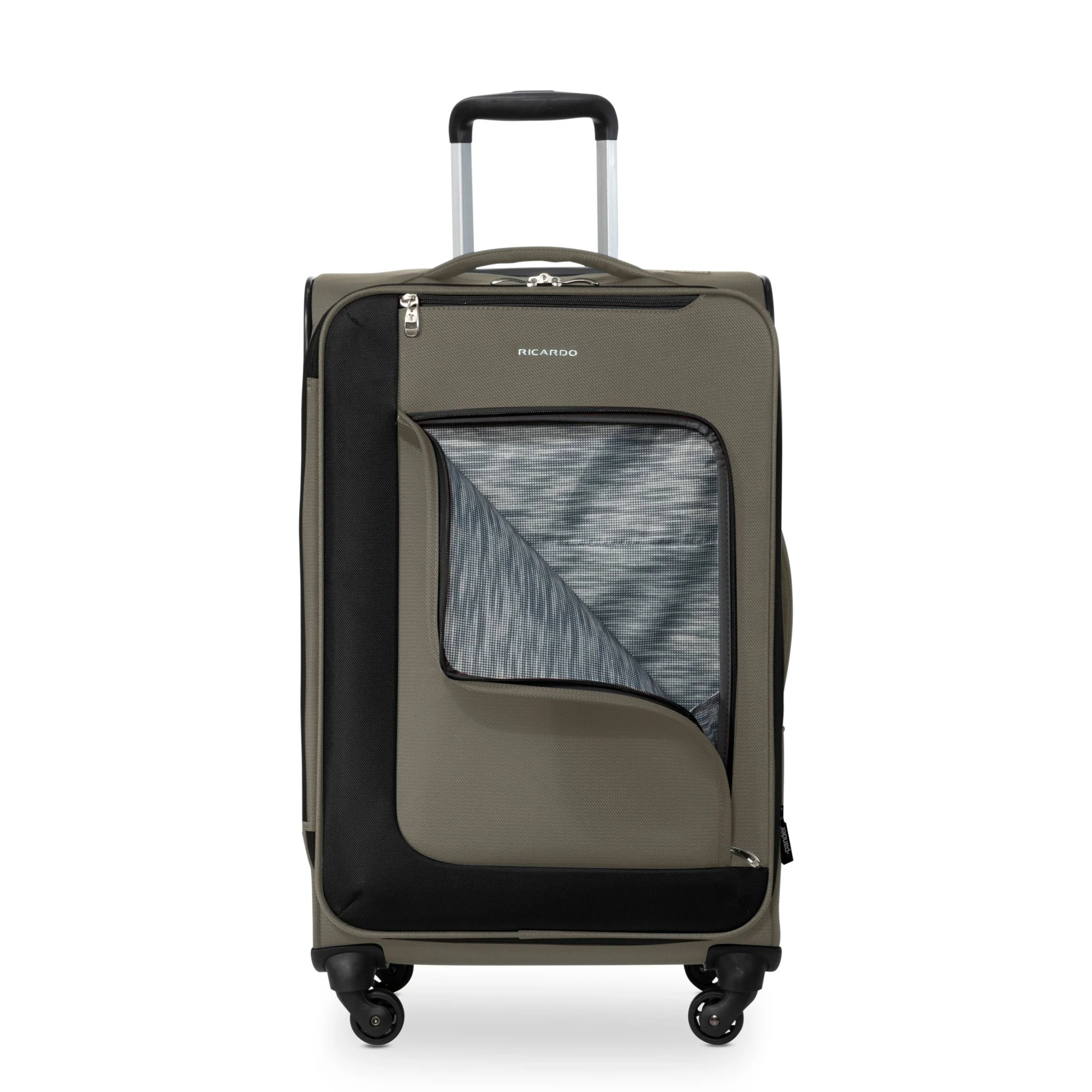Belvista Softside Expandable Spinner Two-Piece Travel Set, 20" Carry-on & 24" Medium Check-in - Image 2