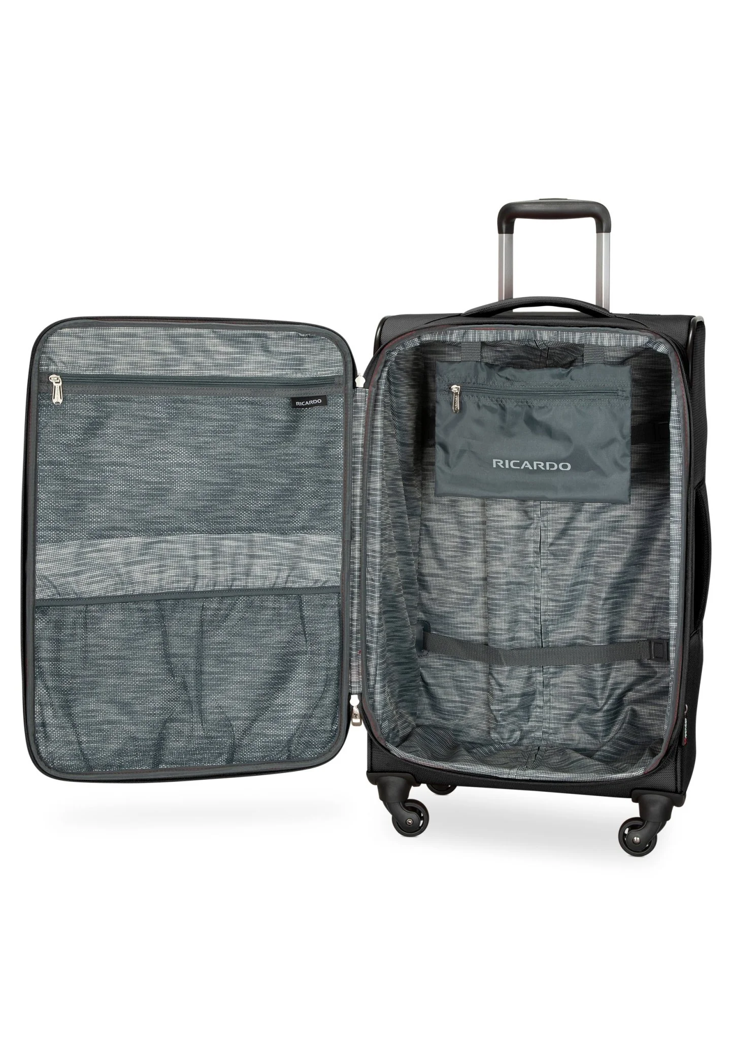 Belvista Softside Expandable Spinner Two-Piece Travel Set, 20" Carry-on & 24" Medium Check-in - Image 7