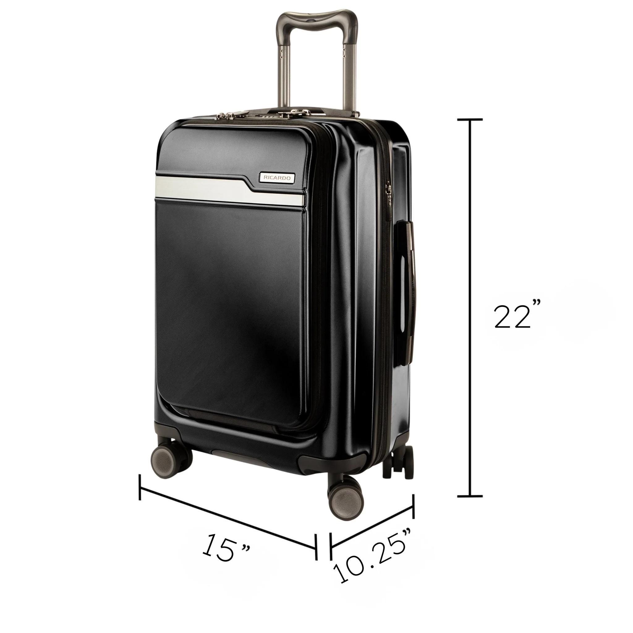 Brentwood Hardside FastAccess Front Opening Carry-On Expandable Spinner - Image 6